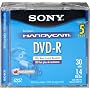 Sony 5Dmr30L1H 1.4 Gb Camcorder 8Cm Write Once Dvd-R (5 Pk)