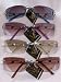 Designer Style Rimless Fashion Sunglasses - Clearance !