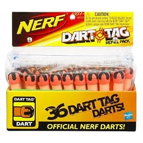 Nerf Mega Dart Tag Refill - 36 Pack