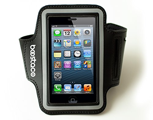 iPhone 5 Armband for Exercise &amp; Fitness Training &amp; Other Sports &amp; Outdoors - Improved Athletic Clothing Quality - Gives You Easy Access To Your iPhone Apps and Music while you Exercise. Great to Assist with Training and Motivation, Great For Running, Hiking, Jogging, Cycling, Climbing, Horse Riding, Fishing, Roller Skating, Yoga and Meditation - Fit For Women &amp; Men - Holster Serves as Good Protective Gear and Cover for Your Phone