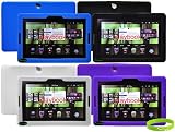 RIM Blackberry Playbook Tablet 4 Silicon Skin Cases. CrazyOnDigital Brand Package.