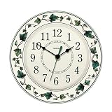 Ingraham Ivy Plate Wall Clock