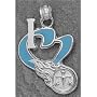 Titans Logo Art Women's I Heart Logo Pendant ( sz. One Size Fits All, Titans )