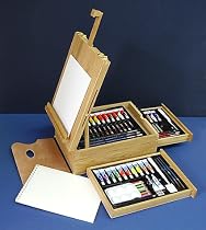 All Media Easel Artist Kit - 150 Pieces