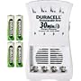 Duracell CEF90NC 30 Minute Charger with 4 AA NiMH Rechargeable Batteries