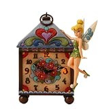 Disney Traditions designed by Jim Shore for Enesco Tinker Bell Clock 9 IN