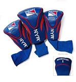 New York Rangers NY Contour Gollf Club HeadCover - 3 Pack