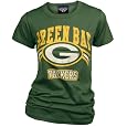 Green Bay Packers Women`s Retro Vintage T-Shirt