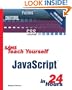 Sams Teach Yourself JavaScript in 24 Hours (3rd Edition)
