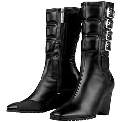 ICON WOMEN'S BOMBSHELL BOOTS (8) (BLACK)