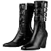 ICON WOMEN'S BOMBSHELL BOOTS (8) (BLACK)