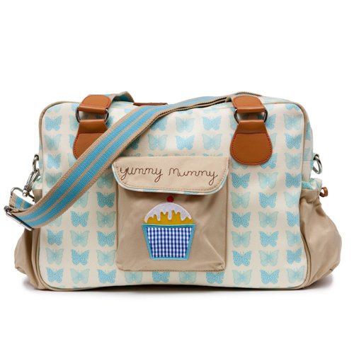 Pink Lining Yummy Mummy - Blue Butterflies