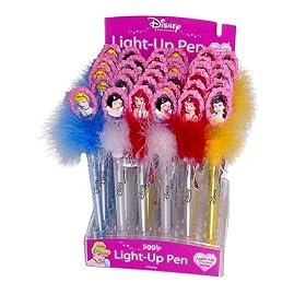 Disney Princess Light up Jiggly Pens - 4 Cnt by