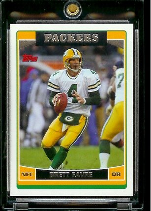 2006 Topps # 200 Brett Favre - Green Bay Packers - NFL Football Cards