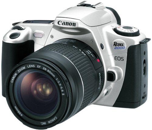 Canon EOS Rebel 2000 35mm SLR Camera Kit with 28-80mm Lens