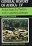 UNESCO General History of Africa, Vol. IV: Africa from the Twelfth to the Sixteenth Century
