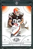 2008 Donruss Threads (Football) # 131 Kellen Winslow, Jr. TE - Cleveland Browns - NFL Trading Card in Protective Display Case!
