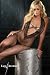 Leg Avenue - Straps-Bodystocking, V-Ausschnitt, Criss-Cross - 89041