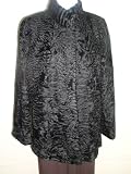 Persian Lamb Fur Jacket w/Stand Collar