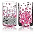 Pink Daisy Field Design Protective Skin Decal Sticker for Blackberry Curve 8300/ 8310/ 8320 Cell Phones