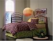 Campton Full Headboard only in Red Finish By Fashion Bed Group