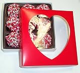 Scott’s Cakes Chocolate Valentine Balls 1/2 Lb. Heart Box