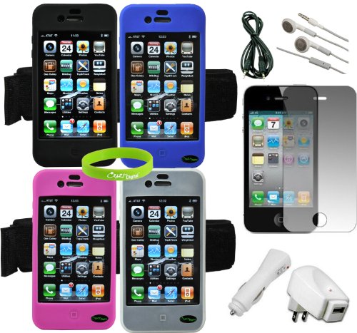 CrazyOnDigital 4 Armband Skin Cases Accessory