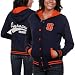 NCAA Syracuse Orange Ladies Navy Blue Varsity Blues Full Button ...