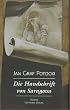 Die Handschrift von Saragossa