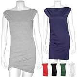 American Apparel Women's Fine Jersey Raw Edge Sleeveless T-Shirt Dress