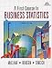 First Course In Business Statistics, A (8th Edition)