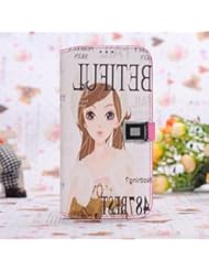 From Amazon.com. Click for details:
 Wireless: (Case for Galaxy S4/I9500) Bon Venu Beautiful Girl Pattern Magnetic Flip Wallet Luxury Leather Case Cover for Samsung Galaxy S4 i9500 High Quality with Credit Card Card Slot Clear Screen Protector Free Shipping (Pattern 8) - Bon Venu,Inc. Wireless: (Case for Galaxy S4/I9500) Bon Venu Beautiful Girl Pattern Magnetic Flip Wallet Luxury Leather Case Cover for Samsung Galaxy S4 i9500 High Quality with Credit Card Card Slot Clear Screen Protector Free Shipping (Pattern 8) - Bon Venu,Inc.