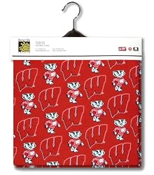 University of Wisconsin Logo UW Badgers Fabric 2yds 54 in Wide 100% COTTON Sewing Material For Quilt Apparel or Projects 100% COTTON Sewing Material For Quilt Apparel or Projects- Top Rated Quality 22% more FABRIC than 44 in width