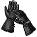 Thermal Motorbike Motorcycle Leather Gloves Waterproof Protection Winter Summer (M)