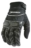 Joe Rocket Atomic 2.0 Perforated Mens Motorcycle Gloves Black/Black M