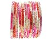 Beachcombers! Ethnic Glass Indian Wedding Bridal Bollywood Bangles Belly Dance Bracelets Set