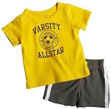 3 Months Carter's Boys 2 Piece Short Sleeve Shirt and Shorts Set Soccer 727380