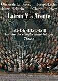 Les conciles de Latran V et de Trente 1512-1517 et 1545-1548 : Première partie