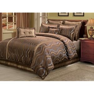 Central Park Hour Glass 8-Piece Comforter Set