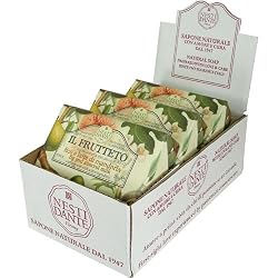 Case Savings 6 Piece Case of Fig and Almond Soaps Nesti Dante Fruit Extra Large 8.8 oz