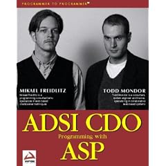 ADSI CDO Programming with ASP