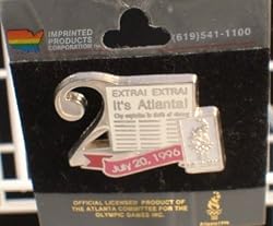 Day 2 - 1996 Atlanta Olympic Pin