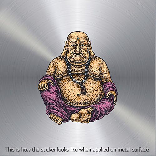 Decor Stickers Religion Budha waterproof Motorbike Activity Stable Teen roo (6 X 5.10 In)