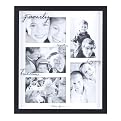 Family Collage Frame - Black (4x6")