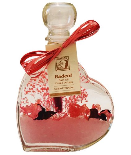 Salsa-Collection PASSIONE Bade&ouml;l mit Gr&auml;sern auf Badesalz Pink 150 ml Preisvergleich