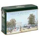Ahmad Heritage Caddies, English Breakfast, Tea Bags, 25-Count Tin (Pack of 5)