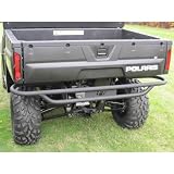 Extreme Metal Products EMP-10299 Rear Tube Bumper Black For 2005-11 Polaris Ranger... by AIT