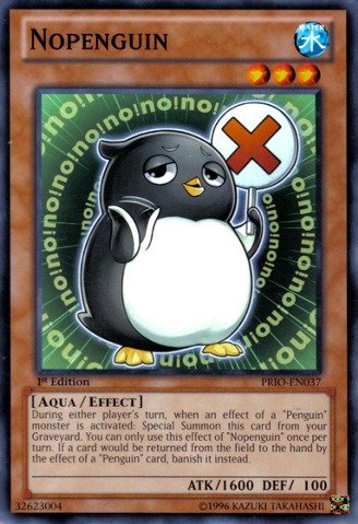 Yu-Gi-Oh! - Nopenguin (PRIO-EN037) - Primal Origin - 1st Edition - Common