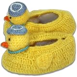Best of Chums Crochet Booties - Duck