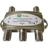 Switch 4X1 DiSEqC Satellite Dish FTA Receiver 4 in 1 Multi LNB LNBF